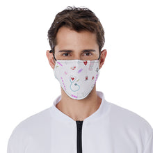 Load image into Gallery viewer, Nurse  Print Face Mask with Adjustable Ear loops
