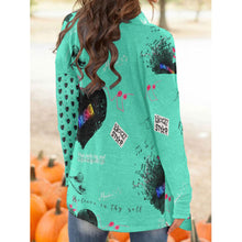 Load image into Gallery viewer, All-Over Print Women&#39;s Cardigan With Long Sleeve music themed
