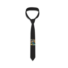 Load image into Gallery viewer, Unisex Tie black with Got Mad DJ Music print
