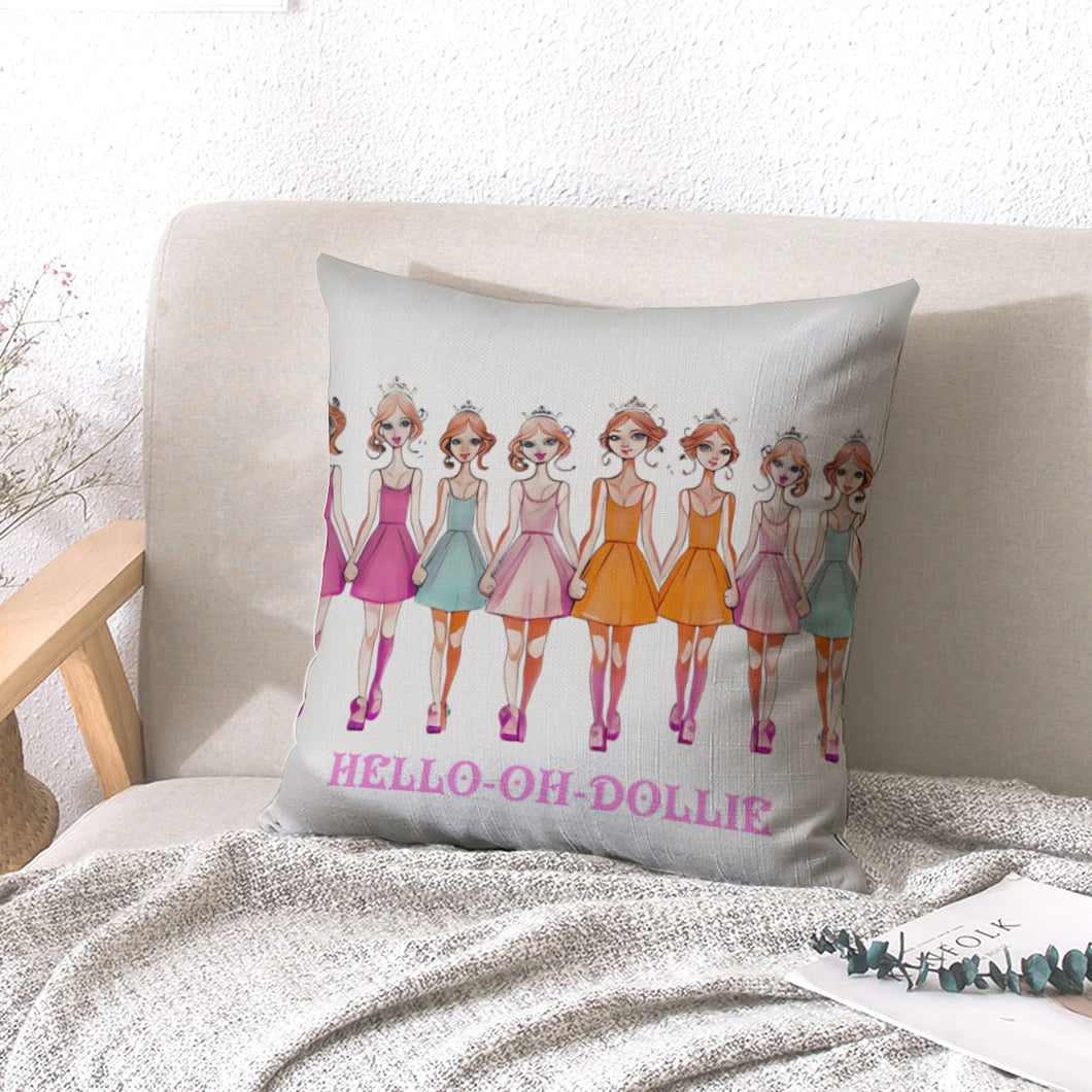 Hello-oh-Dollie #170 HOD Couch pillow with pillow Inserts | linen type fabric Ma