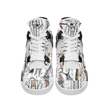 Load image into Gallery viewer, All-Over Print Men&#39;s Air Cushion Basketball Shoes themed barber 2
