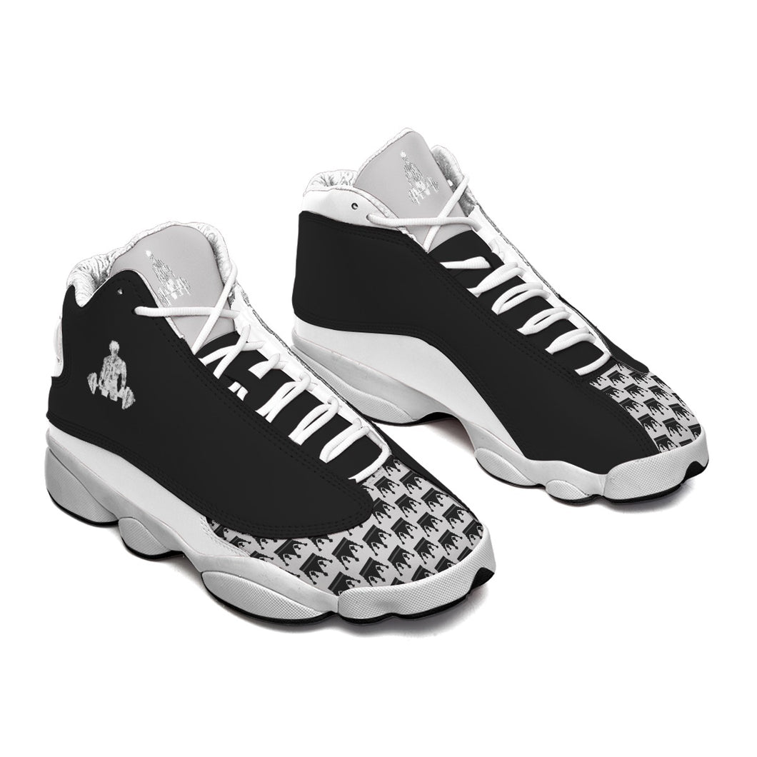 Men's Curved Basketball Shoes With Thick Soles weightlifting, theme
