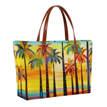 Load image into Gallery viewer, Women&#39;s Tote Bag | Diving Cloth summer palm
