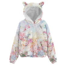 Load image into Gallery viewer, Amelia Rose All-Over Print Kid’s Borg Fleece Sweatshirt With Ear
