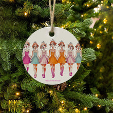 Load image into Gallery viewer, Hello-oh-Dollie #169 HOD Round Christmas Ceramic Decoration Ornaments
