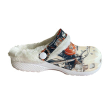 Load image into Gallery viewer, Mc#29 Men&#39;s Classic Clogs with Fleece, motorcycle print
