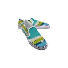 Load image into Gallery viewer, Women&#39;s Slip On Sneakers 88 landscape, abstract, print
