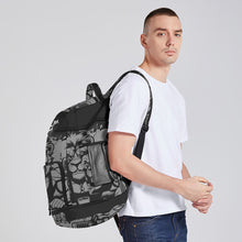 Load image into Gallery viewer, All-Over Print Multifunctional Backpack Leo line, Podcaster print
