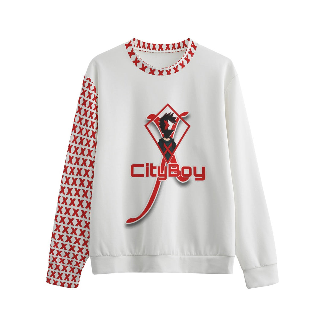 All-Over Print Men's Round-neck Sweatshirt | Interlock X12 cityboy, print