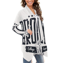 Load image into Gallery viewer, All-Over Print Women&#39;s Cardigan With Long Sleeve29 New York City print
