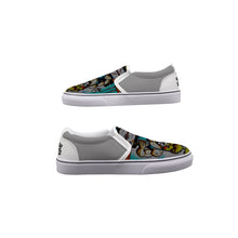 Load image into Gallery viewer, Men&#39;s Slip On Sneakers leo2 print
