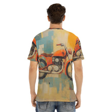 Load image into Gallery viewer, Men&#39;s Short Sleeve T-shirt With Button Closure #y201
