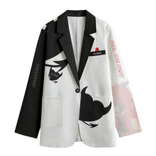 Load image into Gallery viewer, All-Over Print Women&#39;s Leisure Blazer | 245GSM Cotton lil devil theme
