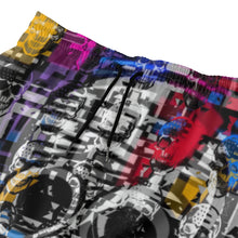 Load image into Gallery viewer, All-Over Print Men‘s Beach Shorts With Lining summer vibes skull colorful print
