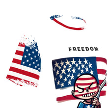 Load image into Gallery viewer, All-Over Print Men&#39;s O-Neck Sports T-Shirt freedom
