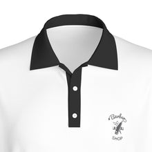 Load image into Gallery viewer, All-Over Print Men&#39;s Polo Collar Jersey barbershop, theme, print 27
