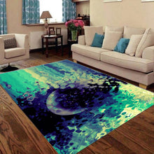 Load image into Gallery viewer, Moon print Foldable Rectangular Floor Mat
