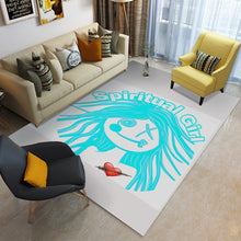 Load image into Gallery viewer, Spiritual girl print Foldable Rectangular Floor Mat
