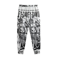 Load image into Gallery viewer, All-Over Print Men&#39;s Sweatpants With Waistband245 motorcycle print
