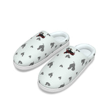 Load image into Gallery viewer, #calblk/wh Men&#39;s Plush Slippers
