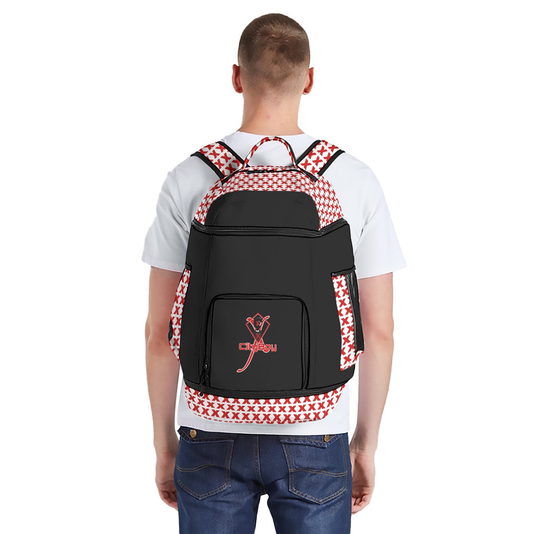 All-Over Print Multifunctional Backpack X3 cityboy print