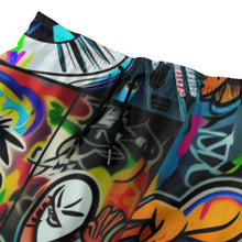 Load image into Gallery viewer, All-Over Print Men‘s Beach Shorts With Lining summer vibes cartoon DJ print
