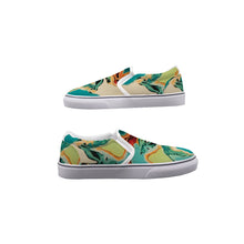 Load image into Gallery viewer, Women&#39;s Slip On Sneakers53 multicolored, abstract, print
