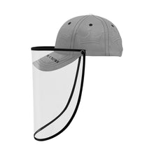 Load image into Gallery viewer, Jaxs n crown print Dad Cap (Detachable Face Shield)
