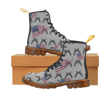 Load image into Gallery viewer, American Theme print Martin Boots For Women Model 1203H

