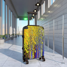 Load image into Gallery viewer, Multicolored abstract print Cabin Suitcase
