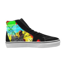 Load image into Gallery viewer, Metal power print Men&#39;s High Top Skateboarding Shoes (Model E001-1)
