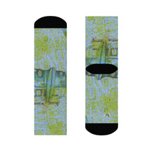 Load image into Gallery viewer, Crew Socks surfboard print
