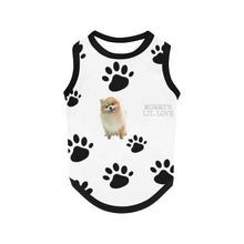Load image into Gallery viewer, Pom mommys lil love print All Over Print Pet Tank Top
