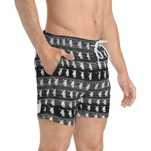 Load image into Gallery viewer, Skateboard theme Swim Trunks
