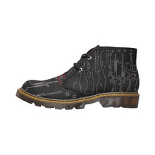 Load image into Gallery viewer, ChukkaB1 American strong print Men&#39;s Canvas Chukka Boots (Model 2402-1)
