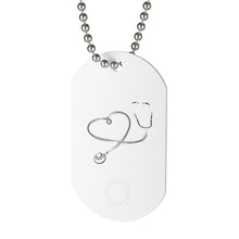 Load image into Gallery viewer, Nurses/doctors print Dog Tag
