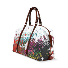 Load image into Gallery viewer, Multicolored w/ crosses abstract travel bag Classic Travel Bag (Model 1643) Remake
