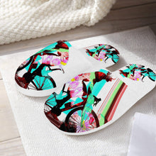 Load image into Gallery viewer, Bike print D35 Slippers unisex
