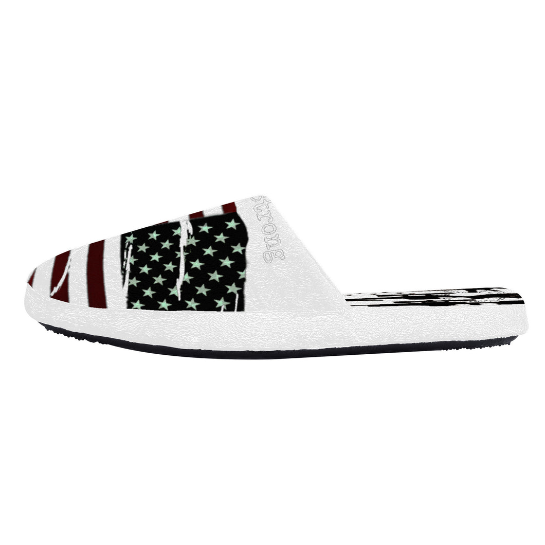 American strong print D35 Slippers Unisex