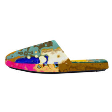 Load image into Gallery viewer, Multicolored abstract D35 Slippers unisex
