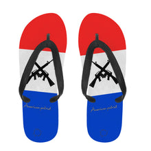 Load image into Gallery viewer, American Theme print D40 Flip Flops

