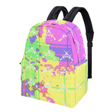 Load image into Gallery viewer, Girls n Guns print candi colors D39 All Over Print Cotton Backpack
