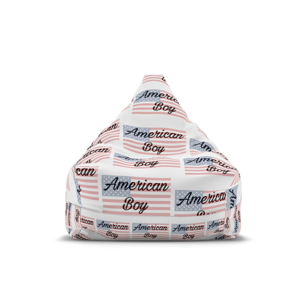 American boy print Bean Bag Chair Cover