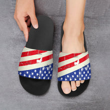 Load image into Gallery viewer, #SWS17 PATRIOTIC PVC home slippers (men&#39;s and women&#39;s)
