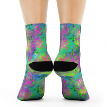 Load image into Gallery viewer, Crew Socks candi colors print
