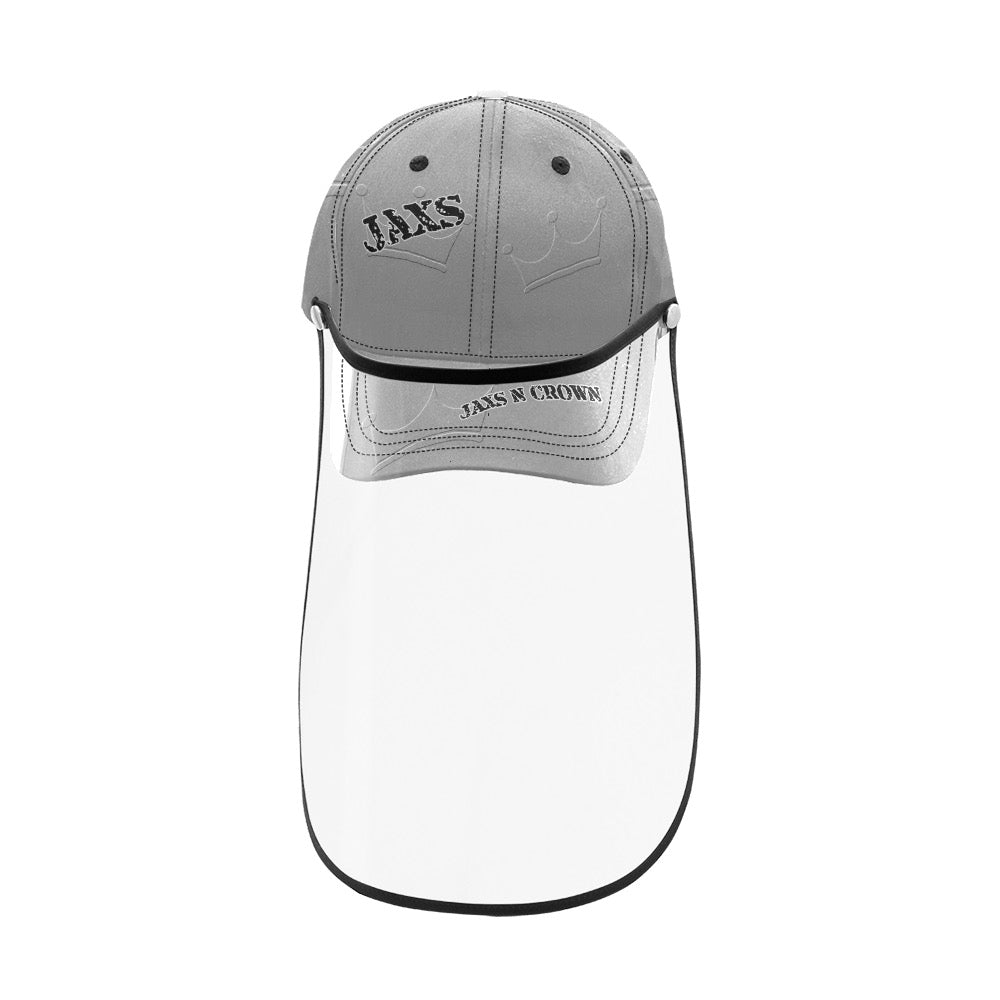 Jaxs n crown print Dad Cap (Detachable Face Shield)