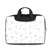 Load image into Gallery viewer, Hair scissor print blk/white Macbook Air 15&quot;（Two sides)
