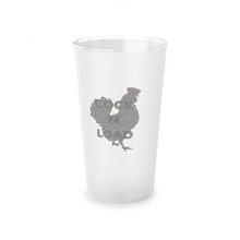 Load image into Gallery viewer, Cock n load Frosted Pint Glass, 16oz
