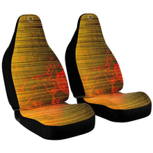Load image into Gallery viewer, Motorcycle yello/red print car seat covers
