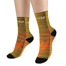 Load image into Gallery viewer, Motorcycle print Trouser Socks (3-Pack)
